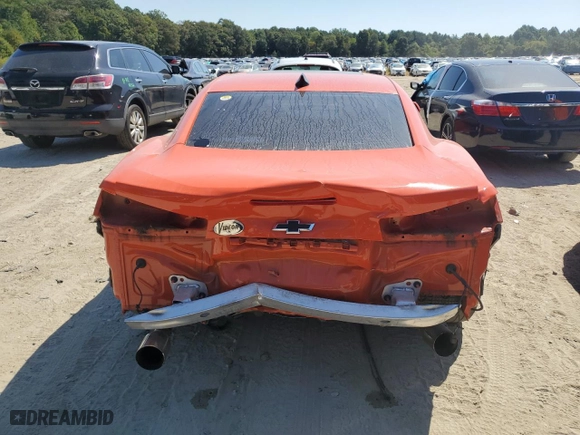 2019 Chevrolet Camaro 2LT with VIN 1G1FC1RS8K0118286, listed as a Copart auction lot 69483384 with 52,920 mi miles and Salvage Title. Bid and sale history available at carsss.com. Image 6.