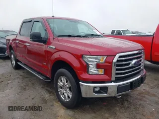 2016 Ford F-150 XLT with VIN 1FTEW1EP3GFA62550, listed as a IAAI auction lot 41400745 with 141,964 mi miles. Bid and sale history available at carsss.com. Image 1.
