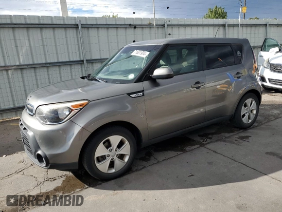 2016 Kia Soul with VIN KNDJN2A27G7281068, listed as a Copart auction lot 71601904 with 106,689 mi miles and Salvage Title. Bid and sale history available at carsss.com. Image 1.