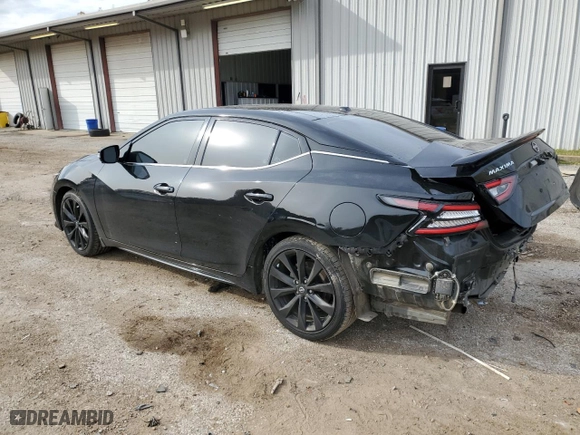 2023 Nissan Maxima SR with VIN 1N4AA6EV7PC504228, listed as a Copart auction lot 83037934 with 44,951 mi miles and Salvage Title. Bid and sale history available at carsss.com. Image 2.