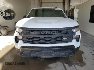 2023 Chevrolet Silverado 1500 Work Truck with VIN 3GCNAAEK8PG355779, listed as a Copart auction lot 50185505 with 152,256 mi miles and Clean Title. Bid and sale history available at DreamBid. Image 5.