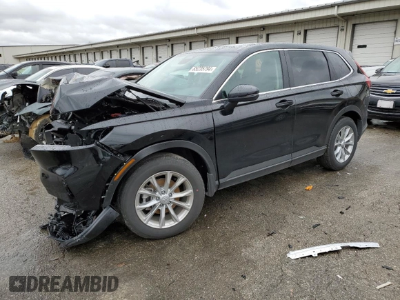 2025 Honda CR-V EX-L with VIN 2HKRS4H76SH418594, listed as a Copart auction lot 85235794 with 3,395 mi miles and Salvage Title. Bid and sale history available at DreamBid. Image 1.