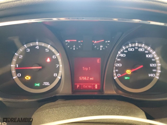 2010 GMC Terrain SLT-1 with VIN 2CTFLFEY8A6275230, listed as a Copart auction lot 76511754 with 154,744 mi miles and Non Repairable. Bid and sale history available at carsss.com. Image 9.