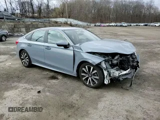 2024 Honda Civic Sedan EX with VIN 2HGFE1F71RH308620, listed as a Copart auction lot 48609545 with 10,435 mi miles and Salvage Title. Bid and sale history available at carsss.com. Image 11.