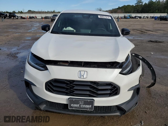 2024 Honda HR-V Sport with VIN 3CZRZ1H5XRM701443, listed as a Copart auction lot 86831614 with 17,491 mi miles and Salvage Title. Bid and sale history available at carsss.com. Image 5.