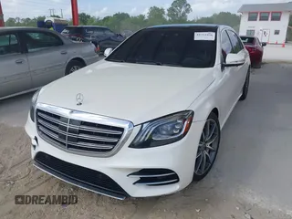 2018 Mercedes-Benz S 560 with VIN WDDUG8GB3JA380620, listed as a IAAI auction lot 41722426 with 94,007 mi miles and . Bid and sale history available at carsss.com. Image 17.