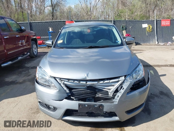 2013 Nissan Sentra SR with VIN 3N1AB7AP4DL645846, listed as a IAAI auction lot 41923706 with 39,328 mi miles and . Bid and sale history available at DreamBid. Image 13.