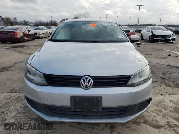 2011 Volkswagen Jetta SE with VIN 3VWDX7AJ9BM367019, listed as a Copart auction lot 84327534 with Not provided miles and Salvage title. Bid and sale history available at DreamBid. Image 5.