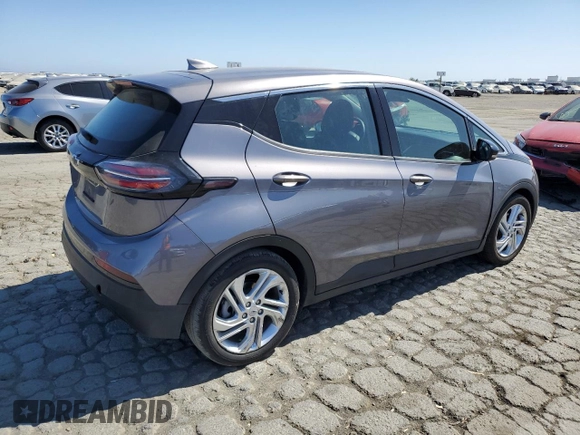 2023 Chevrolet Bolt EV 1LT with VIN 1G1FW6S05P4115360, listed as a Copart auction lot 60748555 with 69,678 mi miles and Salvage title. Bid and sale history available at DreamBid. Image 3.