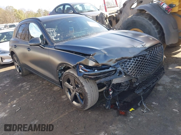 2024 Genesis GV70 2.5T with VIN 5NMMADTB1RH016160, listed as a IAAI auction lot 41446930 with 19,284 mi miles and . Bid and sale history available at DreamBid. Image 1.