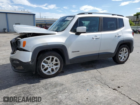 2018 Jeep Renegade Latitude z VIN ZACCJABB8JPH00892, wystawiony jako Copart lot #62914515 z przebiegiem 143 517 mil mil oraz Szkoda całkowita • Salvage title. Historia ofert i sprzedaży dostępna na DreamBid. Obrazek 1.