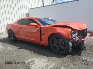 2011 Chevrolet Camaro 2SS with VIN 2G1FT1EW8B9115581, listed as a Copart auction lot 51953975 with 125,701 mi miles and Salvage Title. Bid and sale history available at DreamBid. Image 4.