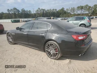 2014 Maserati Quattroporte GTS z VIN ZAM56PPA3E1081181, wystawiony jako Copart lot #77432944 z przebiegiem 33 877 mil mil oraz Czysty tytuł • Clean title. Historia ofert i sprzedaży dostępna na DreamBid. Obrazek 2.