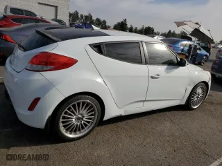 2013 Hyundai Veloster w/Gray Int with VIN KMHTC6AD4DU139521, listed as a Copart auction lot 83254954 with 172,195 mi miles and Clean Title. Bid and sale history available at carsss.com. Image 3.