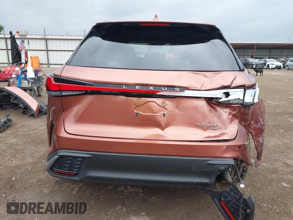 2024 Lexus RX 350 z VIN 2T2BAMCA7RC054055, wystawiony jako IAAI lot #42307956 z przebiegiem 20 060 mil mil oraz . Historia ofert i sprzedaży dostępna na DreamBid. Obrazek 17.