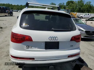 2014 Audi Q7 Premium Plus with VIN WA1LMAFE6ED012514, listed as a Copart auction lot 57918725 with 135,645 mi miles and Salvage title. Bid and sale history available at DreamBid. Image 6.
