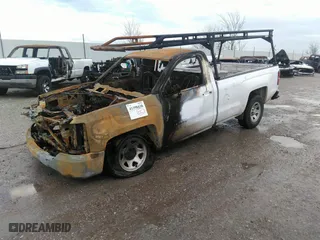 2018 Chevrolet Silverado 1500 Work Truck with VIN 1GCNCNEH9JZ372636, listed as a IAAI auction lot 41398438 with 1 mi miles. Bid and sale history available at carsss.com. Image 2.