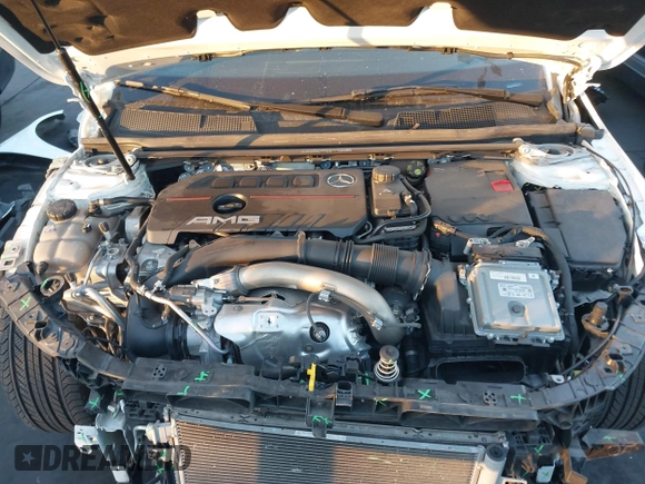 2022 Mercedes-Benz CLA 35 AMG with VIN W1K5J5BB8NN312100, listed as a IAAI auction lot 41117904 with 37,593 mi miles and . Bid and sale history available at DreamBid. Image 10.