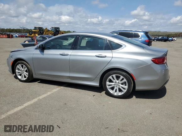 2015 Chrysler 200 Limited with VIN 1C3CCCAB7FN654760, listed as a Copart auction lot 52393095 with 180,187 mi miles and Salvage Title. Bid and sale history available at carsss.com. Image 2.