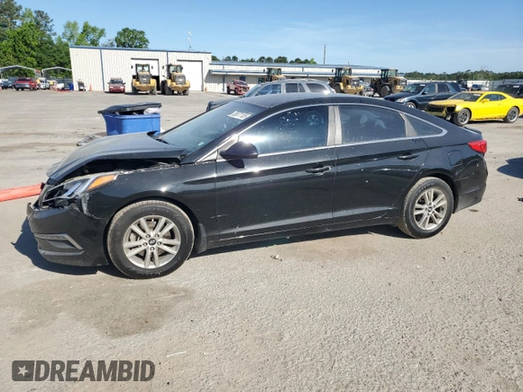 2015 Hyundai Sonata 2.4L SE with VIN 5NPE24AF3FH183769, listed as a Copart auction lot 55077105 with 78,854 mi miles and Clean Title. Bid and sale history available at carsss.com. Image 1.