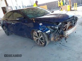 2018 Nissan Maxima SV with VIN 1N4AA6AP1JC400896, listed as a IAAI auction lot 41093576 with 139,089 mi miles. Bid and sale history available at carsss.com. Image 1.