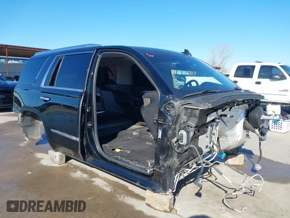 2015 Cadillac Escalade Premium z VIN 1GYS3NKJ5FR655370, wystawiony jako IAAI lot #41764570 z przebiegiem Nie podano mil oraz . Historia ofert i sprzedaży dostępna na DreamBid. Obrazek 6.
