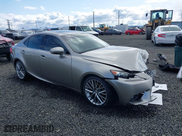 2014 Lexus IS 250 with VIN JTHCF1D27E5004665, listed as a IAAI auction lot 41929412 with 77,402 mi miles and . Bid and sale history available at DreamBid. Image 1.