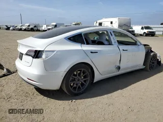 2019 Tesla Model 3 Long Range with VIN 5YJ3E1EB2KF195120, listed as a Copart auction lot 53129415 with 81,071 mi miles and Salvage Title. Bid and sale history available at DreamBid. Image 3.