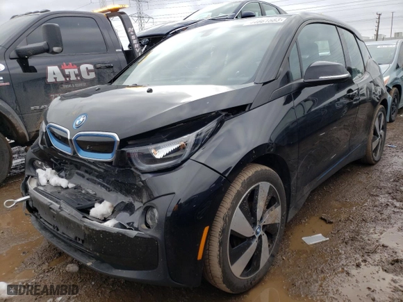 2016 BMW i3 with VIN WBY1Z4C58GV507684, listed as a Copart auction lot 44661583 with 90,077 mi miles. Bid and sale history available at carsss.com. Image 1.