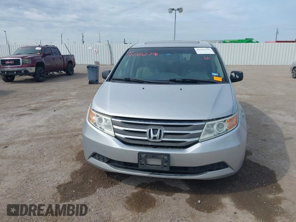 2013 Honda Odyssey EX-L with VIN 5FNRL5H69DB022042, listed as a IAAI auction lot 41902796 with 178,198 mi miles and . Bid and sale history available at carsss.com. Image 12.