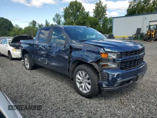 2021 Chevrolet Silverado 1500 Custom with VIN 3GCPYBEH8MG162087, listed as a Copart auction lot 59686794 with 29,248 mi miles and Salvage Title. Bid and sale history available at DreamBid. Image 4.