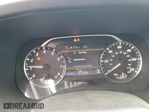 2023 Nissan Frontier S with VIN 1N6ED1CM4PN645324, listed as a Copart auction lot 53846804 with 21,818 mi miles and Salvage title. Bid and sale history available at DreamBid. Image 9.