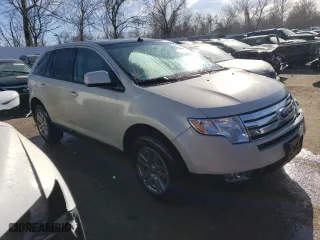 2007 Ford Edge SEL with VIN 2FMDK38C27BA84211, listed as a Copart auction lot 43824784 with 135,701 mi miles and Salvage Title. Bid and sale history available at carsss.com. Image 4.