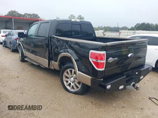 2014 Ford F-150 XL with VIN 1FTFW1CT6EKF04598, listed as a IAAI auction lot 41001719 with 118,549 mi miles and . Bid and sale history available at DreamBid. Image 3.