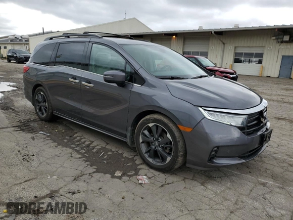 2022 Honda Odyssey Elite с VIN 5FNRL6H92NB023650, выставлен на аукционе Copart как лот 52093035 с пробегом 64 119 миль миль и Списание • Salvage title. История ставок и продаж доступна на DreamBid. Изображение 4.