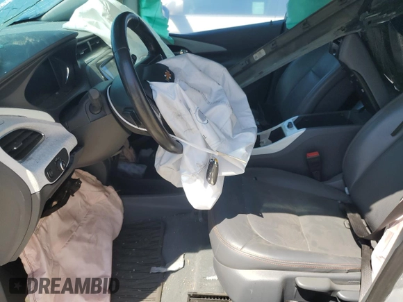 2020 Chevrolet Bolt EV Premier with VIN 1G1FZ6S03L4141473, listed as a Copart auction lot 54556515 with Not provided miles and Salvage title. Bid and sale history available at DreamBid. Image 7.