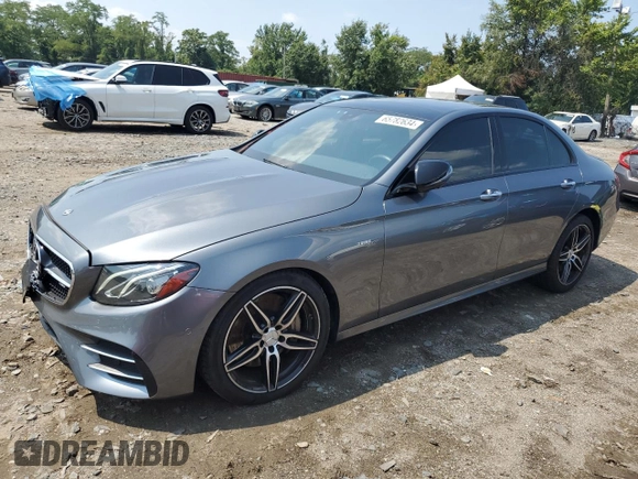 2019 Mercedes-Benz E-Class AMG E 53 with VIN WDDZF6BB8KA492786, listed as a Copart auction lot 65782634 with 73,005 mi miles and Salvage Title. Bid and sale history available at carsss.com. Image 1.
