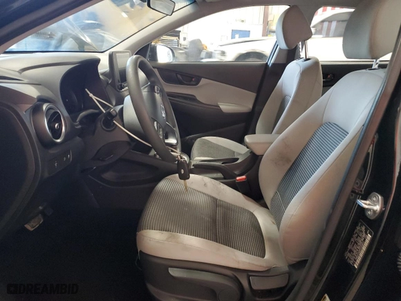 2023 Hyundai Kona SE with VIN KM8K2CAB9PU058871, listed as a Copart auction lot 85037524 with 36,088 mi miles and Salvage Title. Bid and sale history available at carsss.com. Image 7.