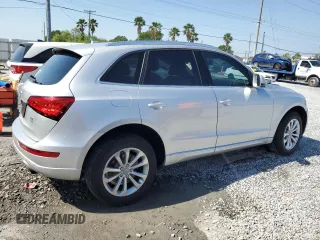 2013 Audi Q5 Premium Plus with VIN WA1LFAFPXDA094971, listed as a Copart auction lot 53179055 with 80,380 mi miles and Salvage Title. Bid and sale history available at carsss.com. Image 3.