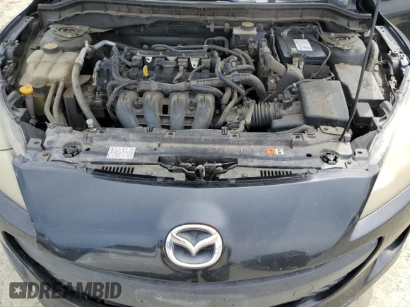 2012 Mazda Mazda3 i Touring with VIN JM1BL1V7XC1588287, listed as a Copart auction lot 54696985 with 242,487 mi miles and Clean Title. Bid and sale history available at carsss.com. Image 11.