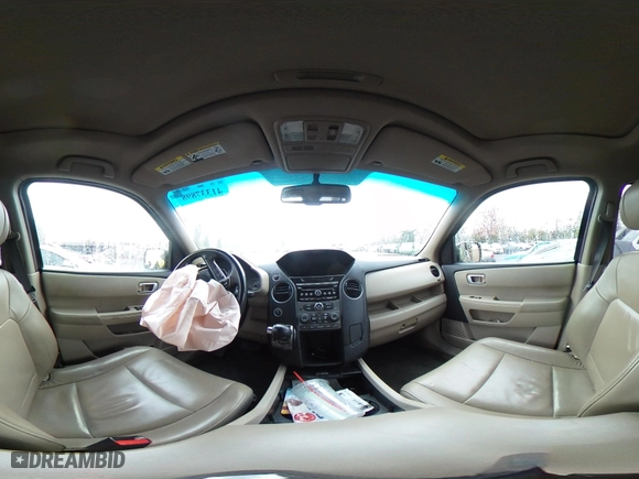 2014 Honda Pilot EX-L with VIN 5FNYF4H59EB045603, listed as a IAAI auction lot 41337898 with 1 mi miles. Bid and sale history available at carsss.com. Image 18.