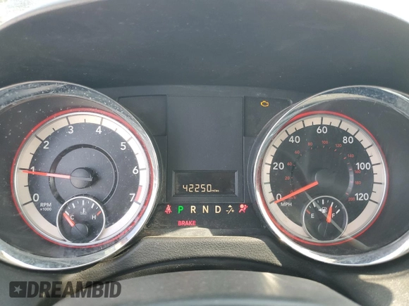 2019 Dodge Grand Caravan SE with VIN 2C4RDGBG0KR568174, listed as a Copart auction lot 55955085 with 42,250 mi miles and Salvage Title. Bid and sale history available at DreamBid. Image 9.