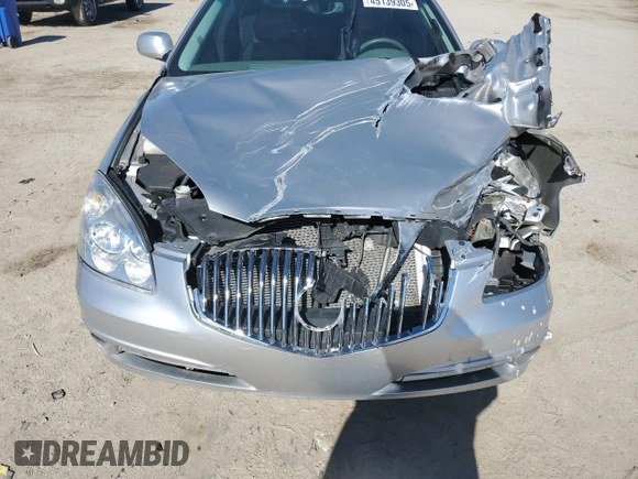 2011 Buick Lucerne CXL with VIN 1G4HC5EM6BU134506, listed as a Copart auction lot 45139305 with 93,383 mi miles and Salvage Title. Bid and sale history available at carsss.com. Image 12.