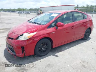 2012 Toyota Prius One with VIN JTDKN3DU3C1583462, listed as a IAAI auction lot 42083253 with 111,906 mi miles. Bid and sale history available at carsss.com. Image 17.