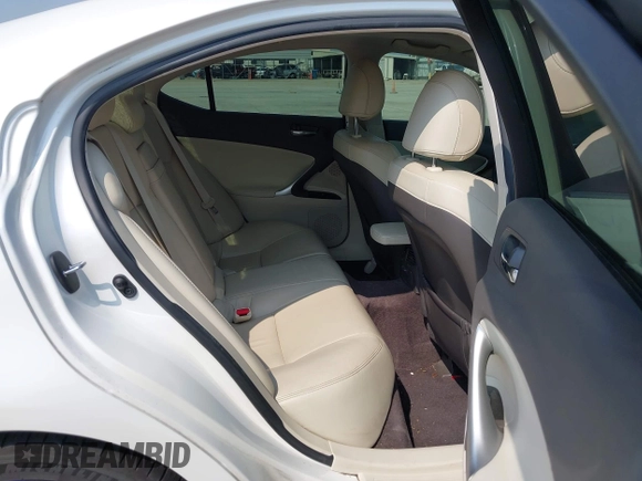 2011 Lexus IS 250 with VIN JTHBF5C27B5155666, listed as a IAAI auction lot 42286694 with 177,982 mi miles and . Bid and sale history available at DreamBid. Image 8.