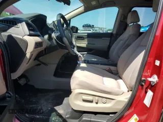 2022 Honda Odyssey EX with VIN 5FNRL6H50NB011140, listed as a Copart auction lot 56473855 with 30,976 mi miles and Salvage Title. Bid and sale history available at DreamBid. Image 7.
