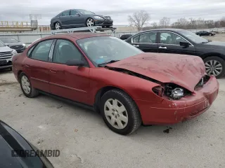 2001 Ford Taurus LX with VIN 1FAFP52U01G123380, listed as a Copart auction lot 85426694 with 45,784 mi miles and Salvage title. Bid and sale history available at DreamBid. Image 4.