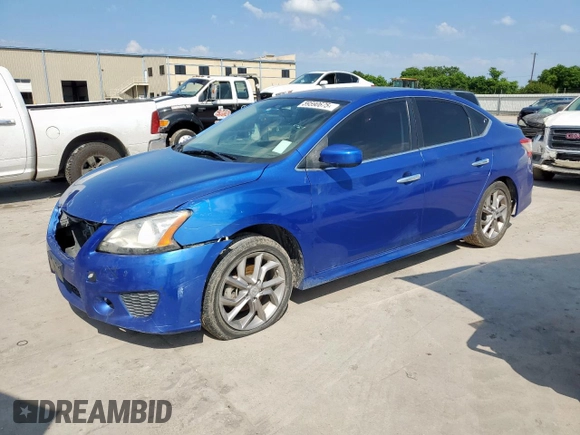 2014 Nissan Sentra SV with VIN 3N1AB7AP1EY302738, listed as a Copart auction lot 59590675 with 191,954 mi miles and Clean title. Bid and sale history available at DreamBid. Image 1.