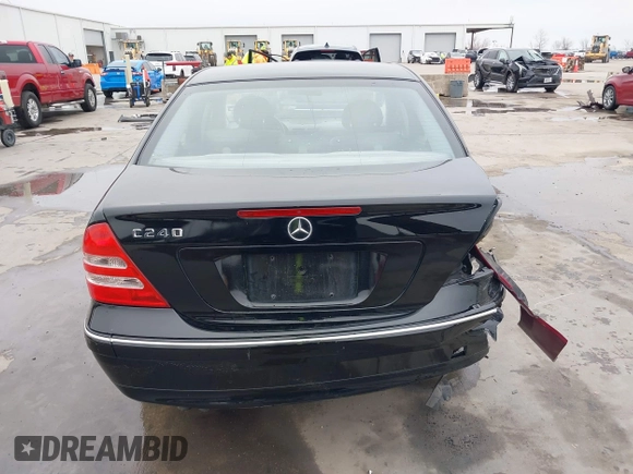 2003 Mercedes-Benz C 2.6L with VIN WDBRF61J93E013920, listed as a IAAI auction lot 41678945 with 90,448 mi miles. Bid and sale history available at carsss.com. Image 16.