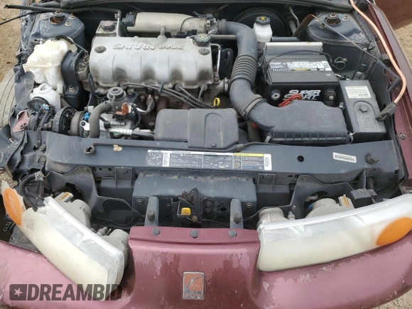 2002 Saturn SL with VIN 1G8ZH52872Z117289, listed as a Copart auction lot 50993815 with Not provided miles and Salvage title. Bid and sale history available at DreamBid. Image 12.